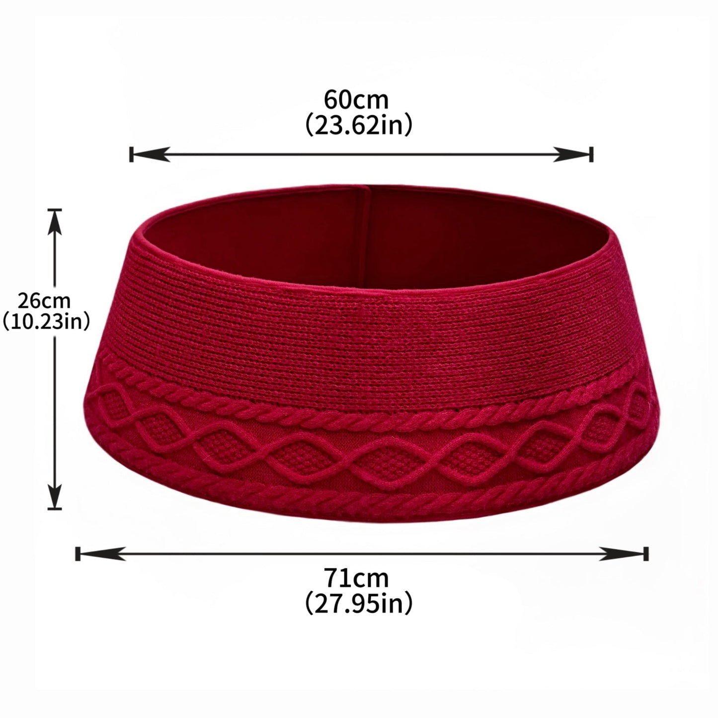 Soft Christmas Tree Round Decorative Skirt