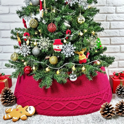 Soft Christmas Tree Round Decorative Skirt - Yeezlab