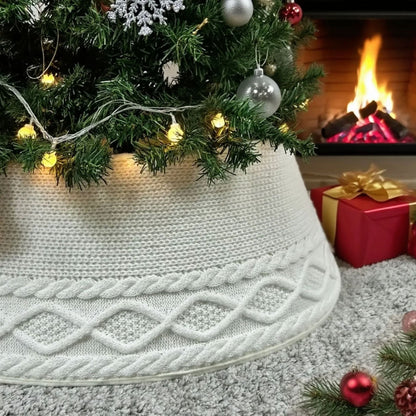 Soft Christmas Tree Round Decorative Skirt