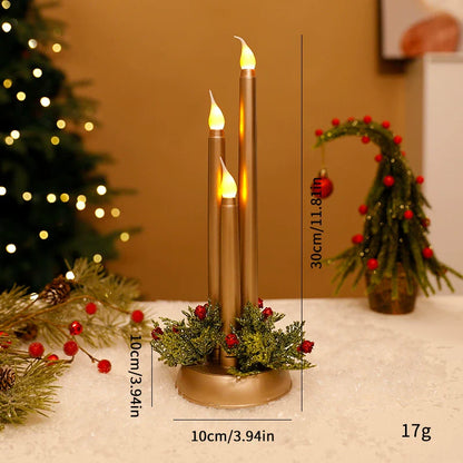 Realistic Flicker LED Wax Candle - Yeezlab