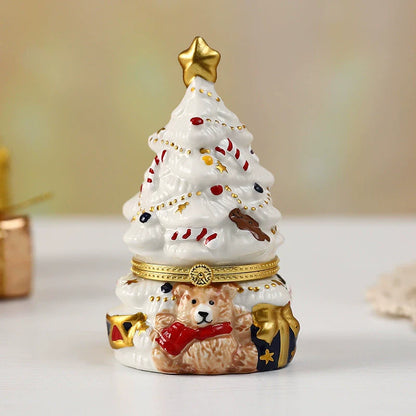Fun Porcelain Bear Christmas Decor - Yeezlab