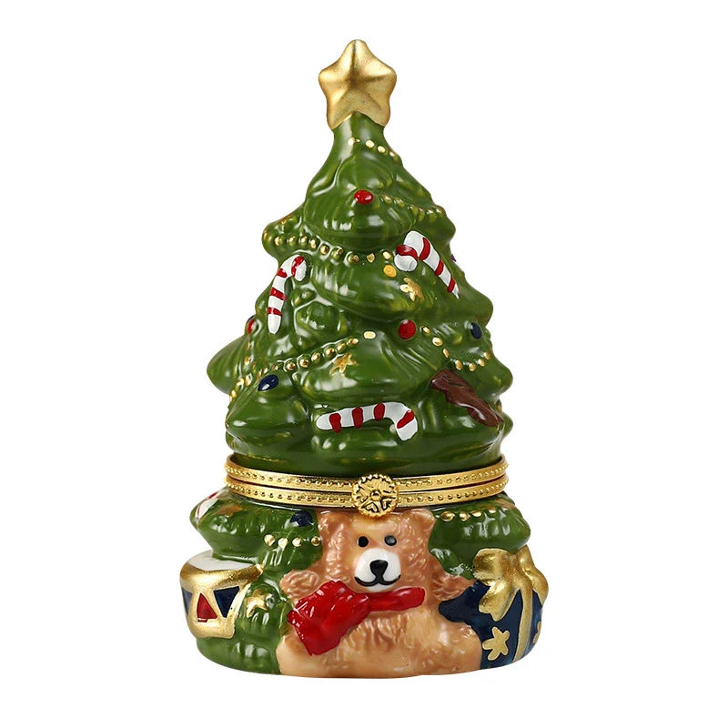 Fun Porcelain Bear Christmas Decor