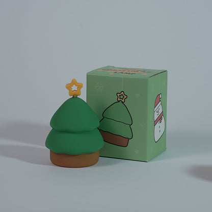 Fun Winter Silicone Nightlight Snowman Decoration