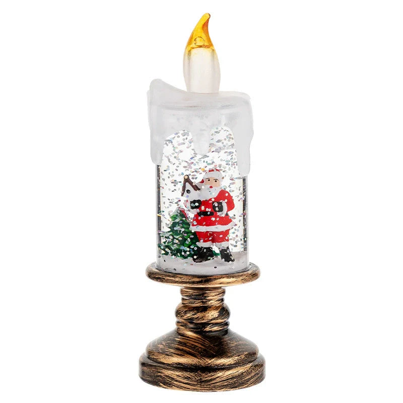 Sparkling Ice Crystal Globe Candle Lamp - Yeezlab