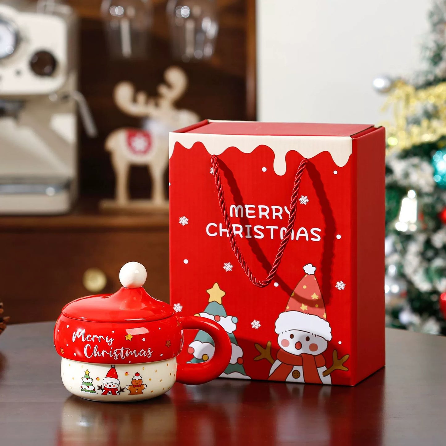 Fun Christmas Ceramic Coffee Mug