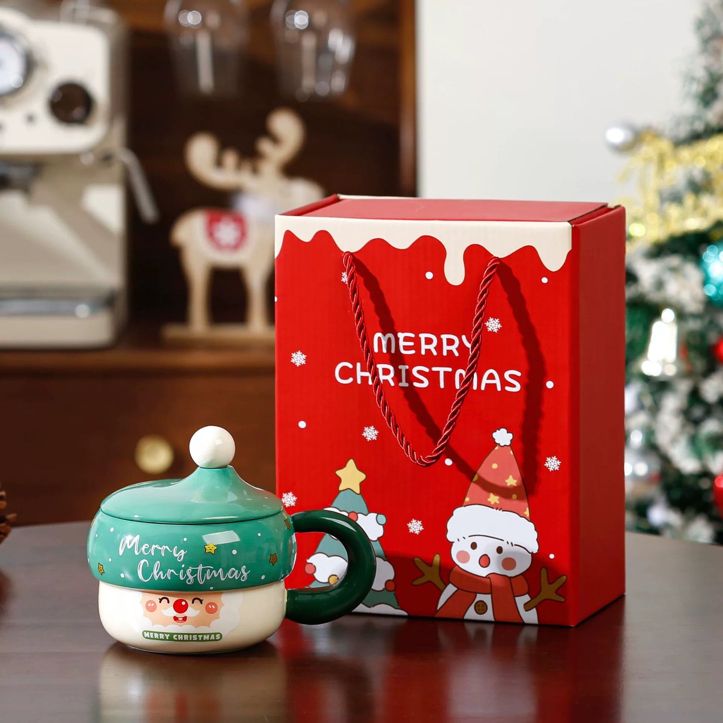 Fun Christmas Ceramic Coffee Mug