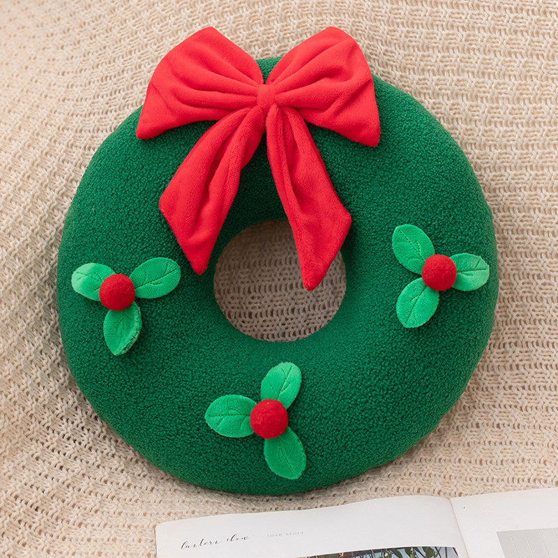 Festive Holiday Soft Pillow Cushion