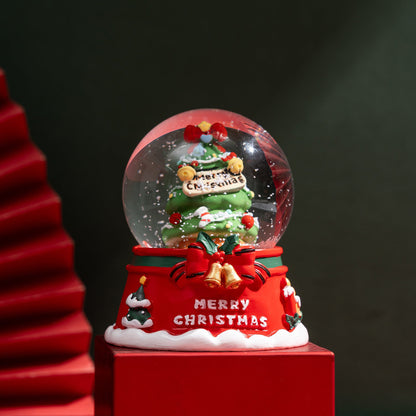 Sparkling Snowman Glass Ball Christmas Decoration - Yeezlab