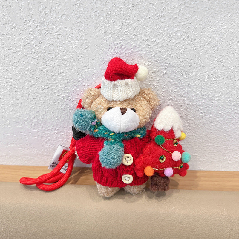 Adorable Teddy Bear Soft Keychain Accessory - Yeezlab
