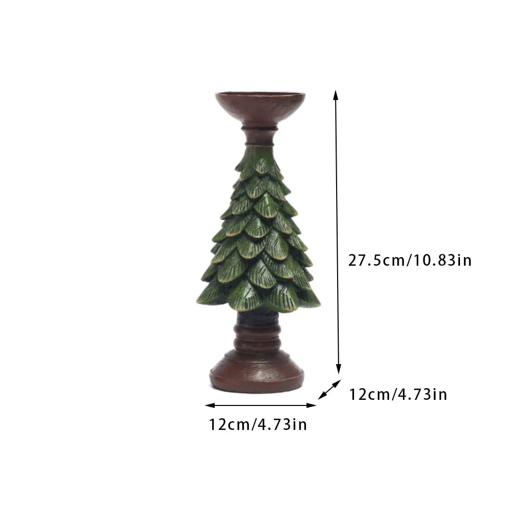 Fresh Pine Holiday Candle Decoration Ornament