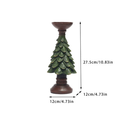 Fresh Pine Holiday Candle Decoration Ornament