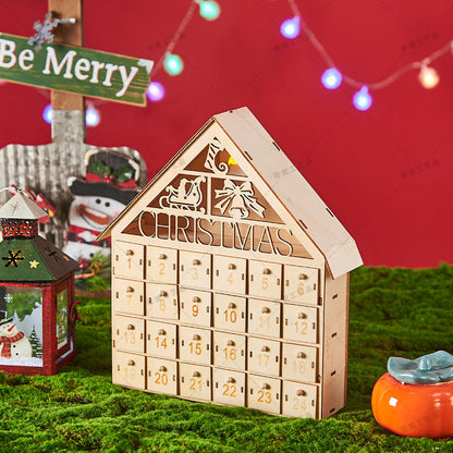 Traditional LED Countdown Christmas Calendar