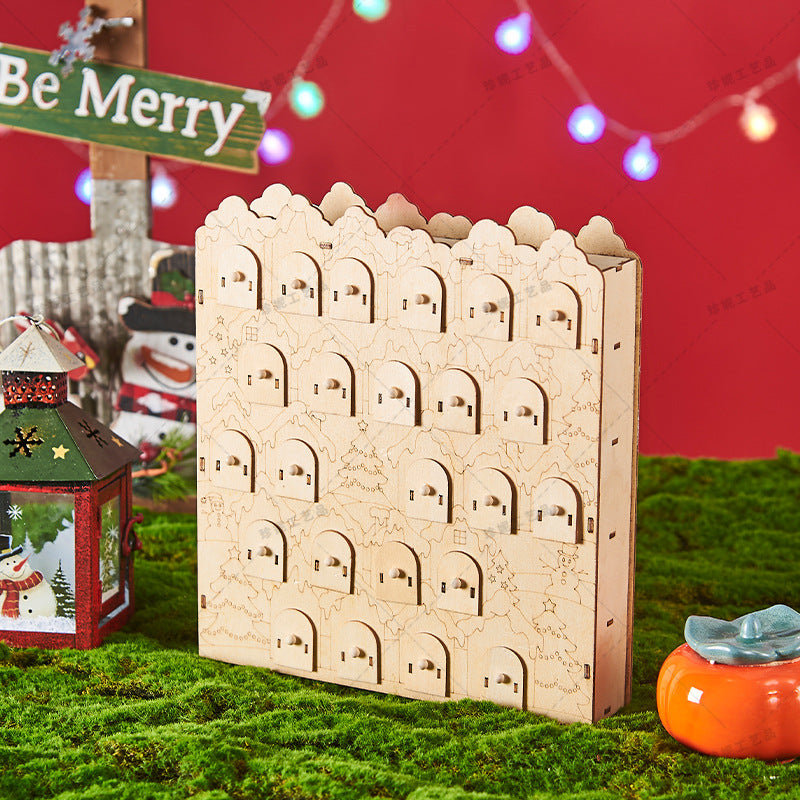 Traditional LED Countdown Christmas Calendar