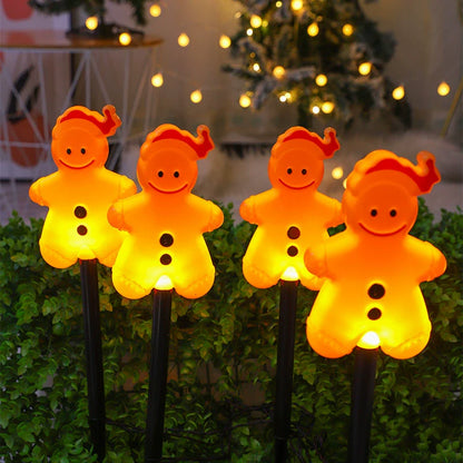 Colorful Solar Christmas Yard Decoration