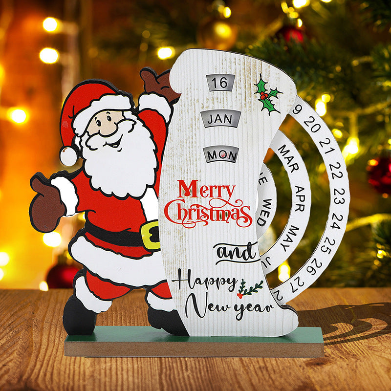 Christmas Wooden Advent Countdown Calendar