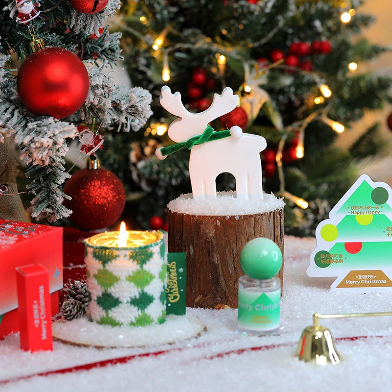 Fragrant Holiday Wax Christmas Tree Ornament