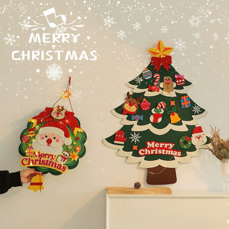 Easy Craft Faux Christmas Tree Decoration Kit