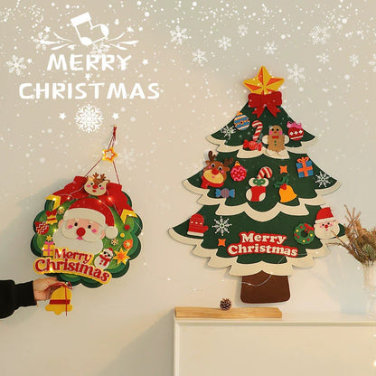 Easy Craft Faux Christmas Tree Decoration Kit