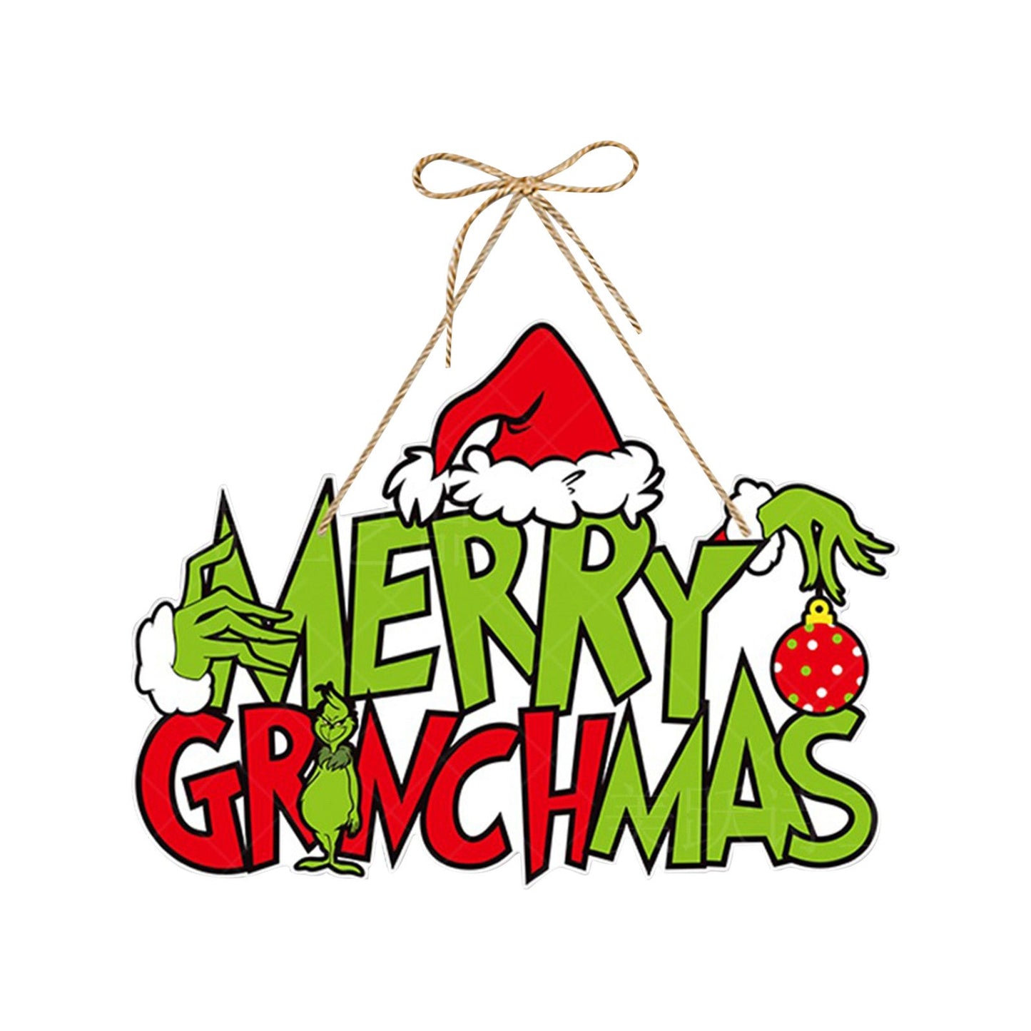 Fun Holiday Door Wall Sign Decoration