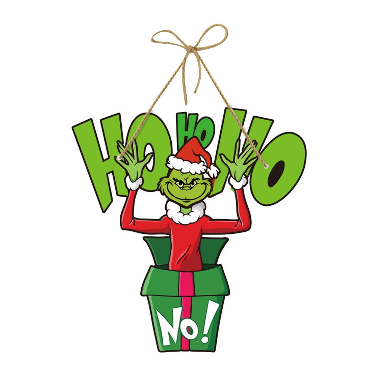 Fun Holiday Door Wall Sign Decoration