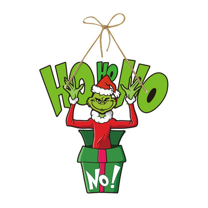 Fun Holiday Door Wall Sign Decoration