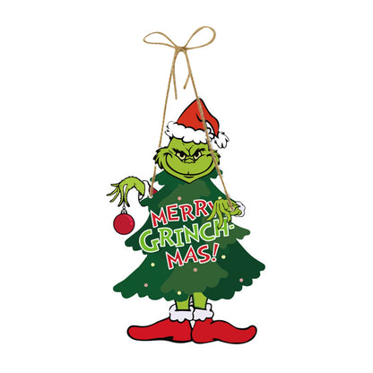 Fun Holiday Door Wall Sign Decoration