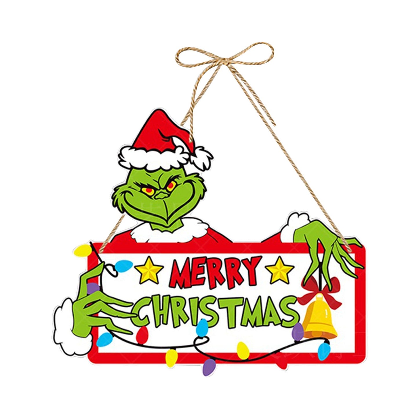 Fun Holiday Door Wall Sign Decoration