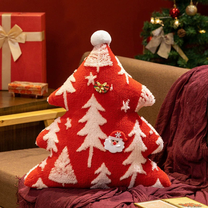 Fun Holiday Tree Soft Pillow Ornament