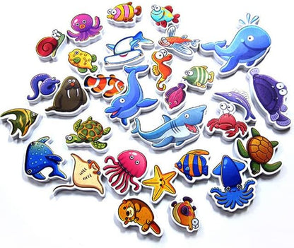 Colorful Animal Bath Toys for Kids Learning Fun