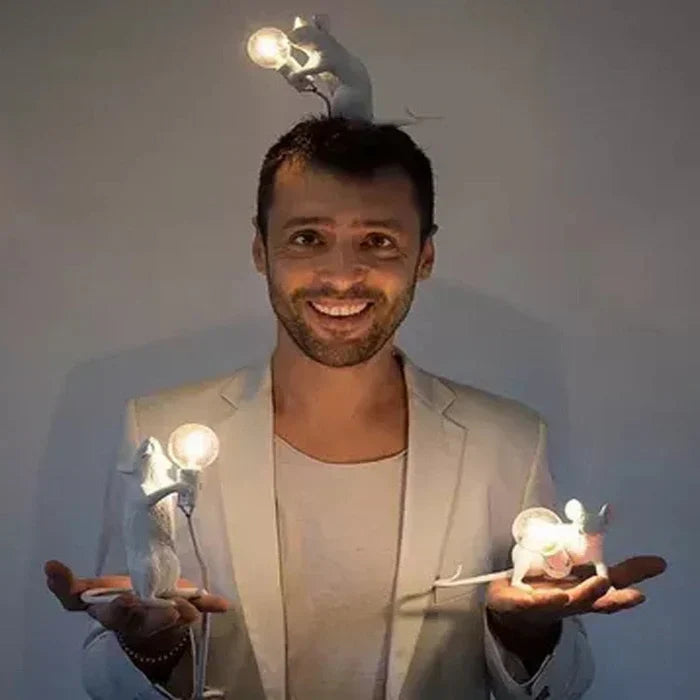 Fun Mini Desk Mouse Lamp