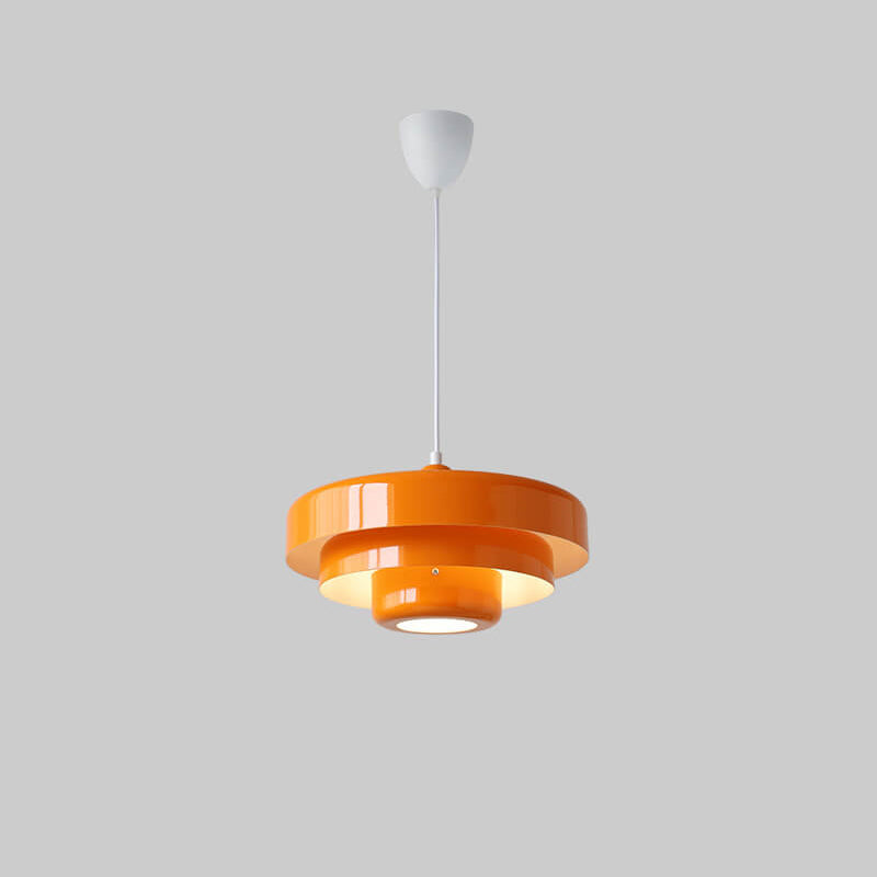 Modern Glass Tiered Pendant Light