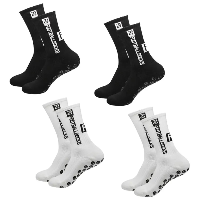 Premium Soccer Socks with Grip and Anti Slip Soles - Yeezlab