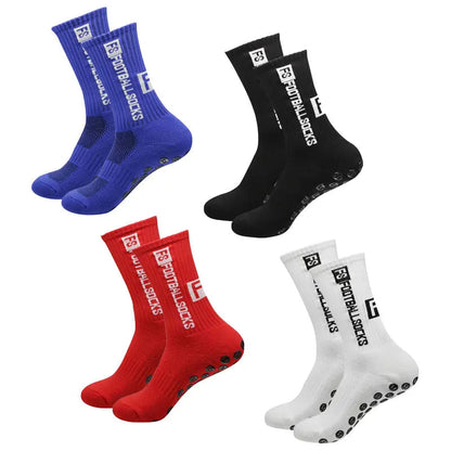 Premium Soccer Socks with Grip and Anti Slip Soles