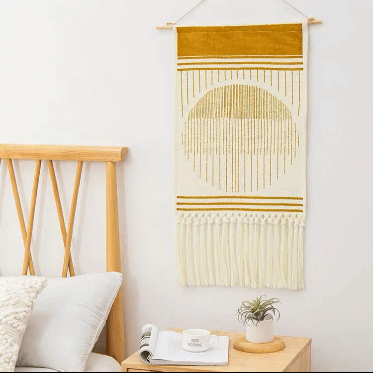 Modern Textured Wall Hanging Rug