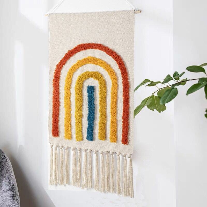 Modern Textured Wall Hanging Rug