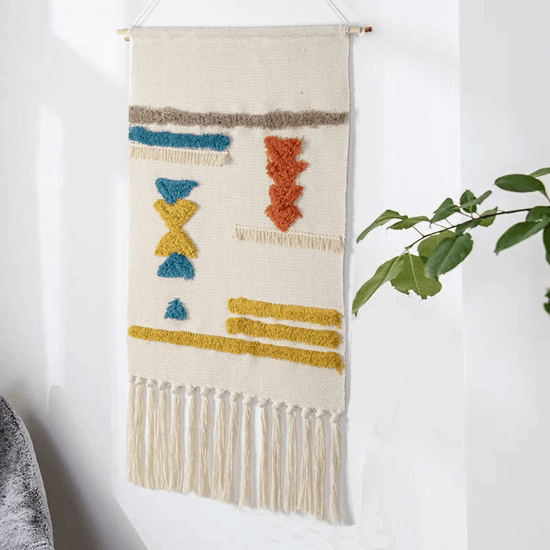 Modern Textured Wall Hanging Rug
