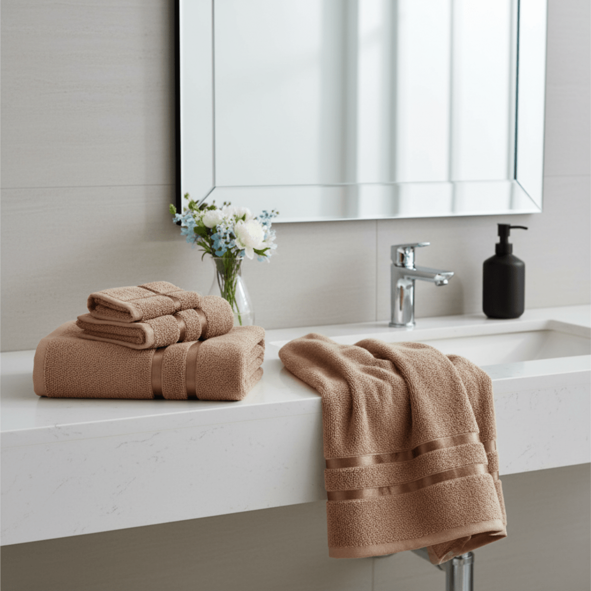 Luxurious Cotton Hand Towels Set