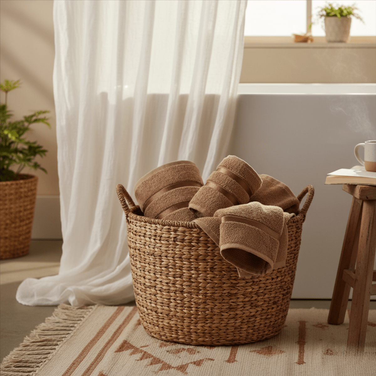 Luxurious Cotton Hand Towels Set