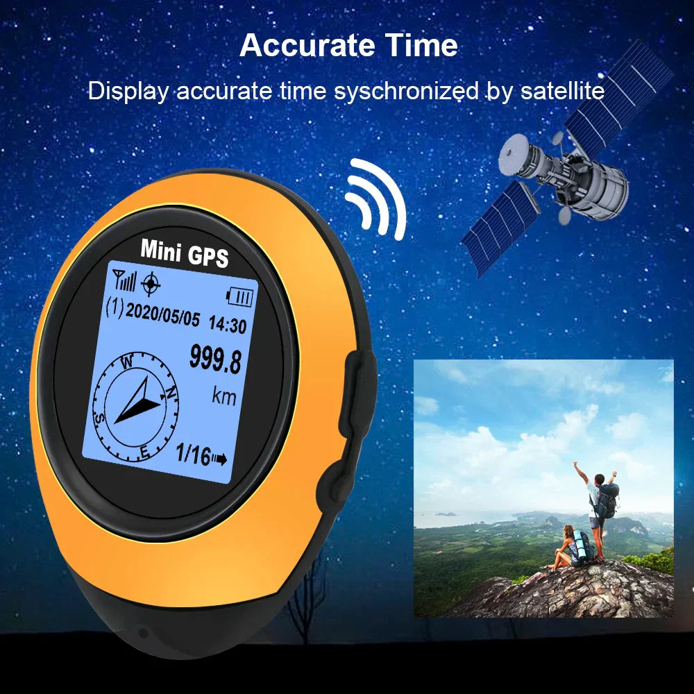 Portable Mini GPS Tracker Device with Compass