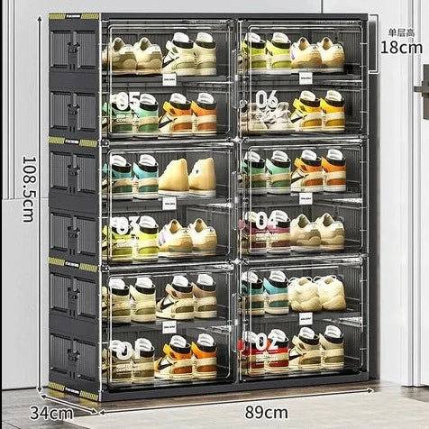 Compact Shoe Storage Rack