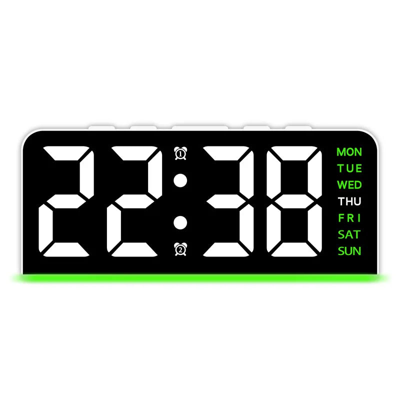 Contemporary LED Digital Nightlight Alarm Clock