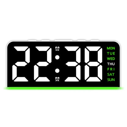 Contemporary LED Digital Nightlight Alarm Clock