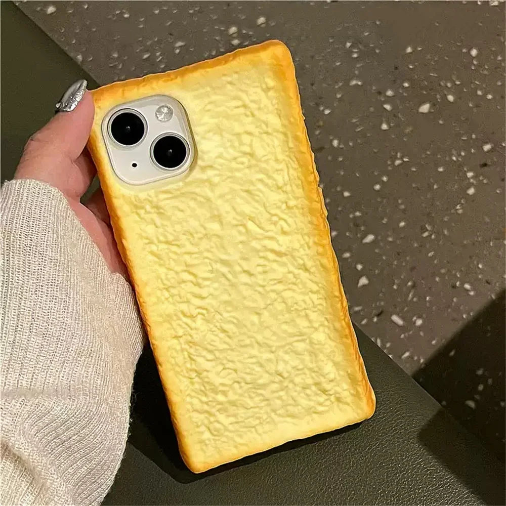 Fashionable Brown Bread Phone Cover - Yeezlab