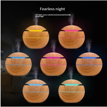 Compact Portable Mini Air Humidifier with LED Light