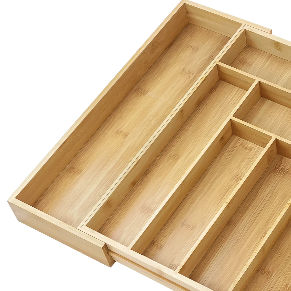 Eco Friendly Bamboo Kitchen Tray Organizer