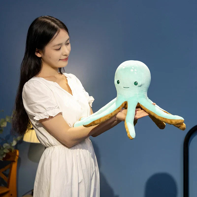 Colorful Octopus Soft Cuddly Plush Toy