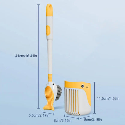 Fun Unique Duck Shaped Toilet Brush Cleaner