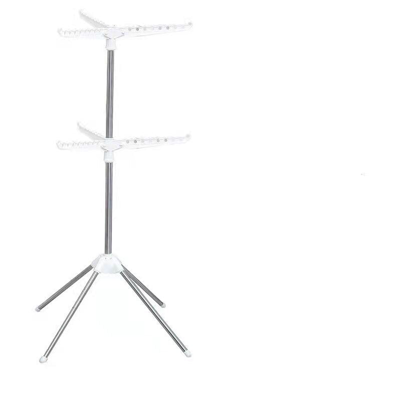 Compact Folding Metal Laundry Dryer Rack
