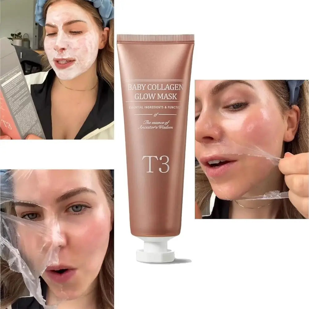 Korean Brightening Collagen Face Mask - Yeezlab