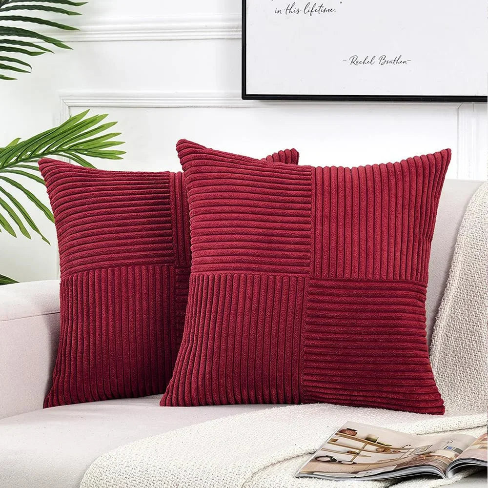 Luxurious Decorative Pillow Covers Set of 2